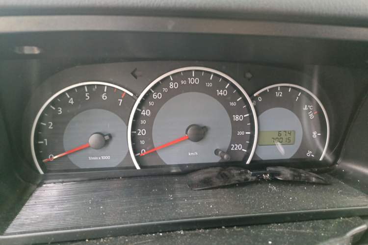 Used Volkswagen Jetta 2008 CIX-P Partner Model Instrument Cluster