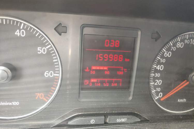Used Volkswagen Jetta 2010 1.6L Partner Odometer Close Up