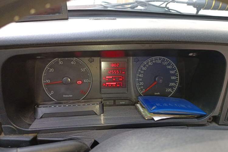 Used Volkswagen Jetta 2010 1.6L Partner Odometer Close Up
