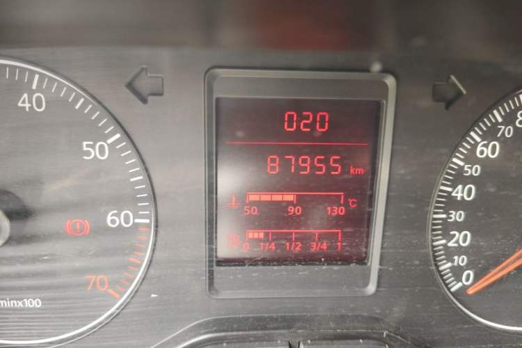 Used Volkswagen Jetta 2010 1.6L Partner Odometer Close Up