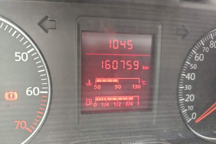 Used Volkswagen Jetta 2010 1.6L Partner Odometer Close Up