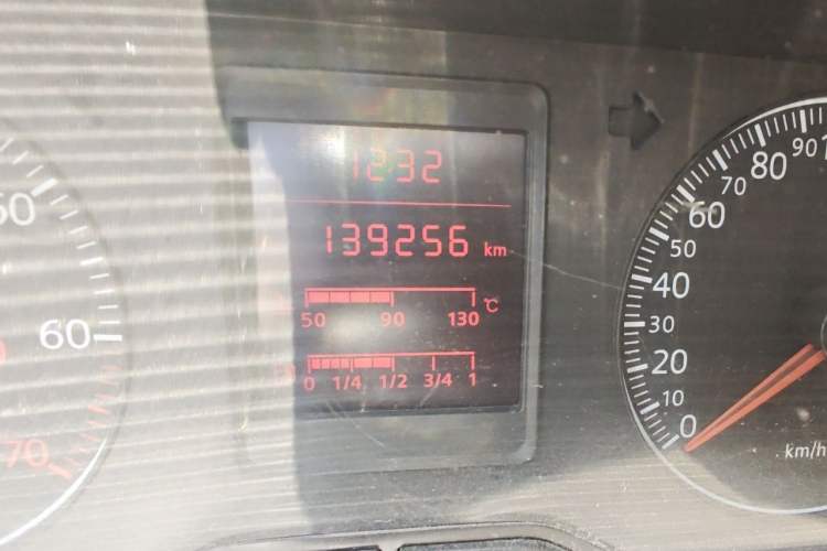Used Volkswagen Jetta 2010 1.6L Partner Odometer Close Up