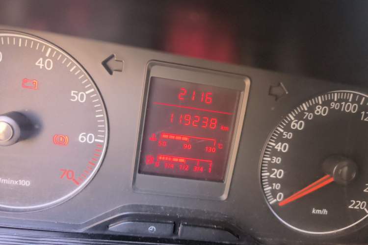Used Volkswagen Jetta 2012 1.6L Collector's Edition Odometer Close Up