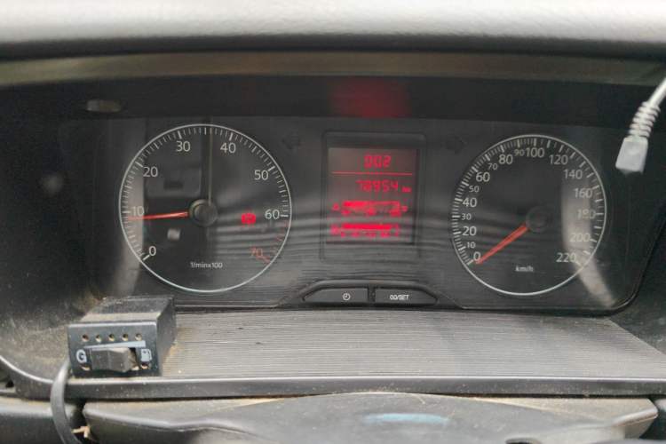 Used Volkswagen Jetta 2012 1.6L Collector's Edition Odometer Close Up