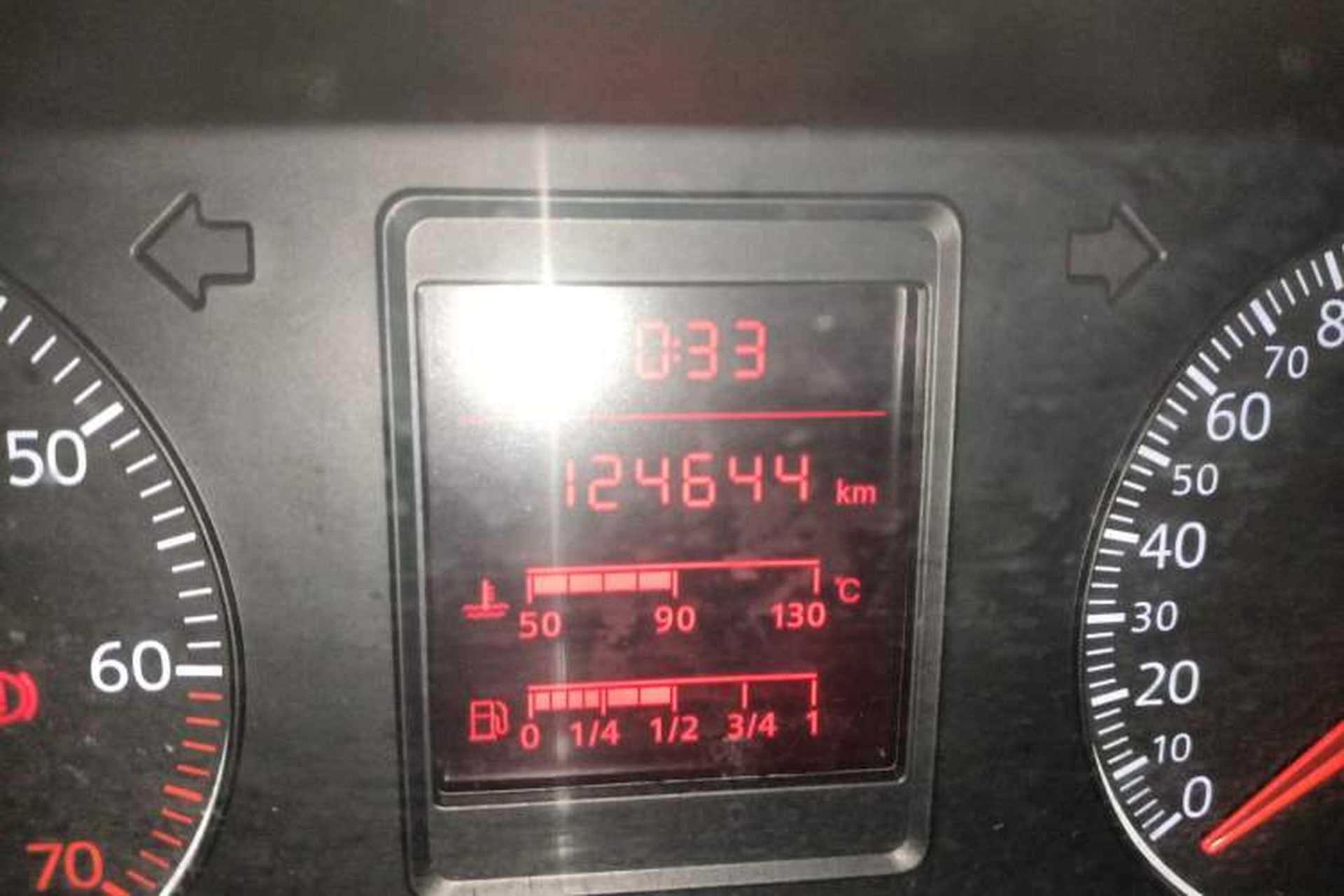 Used Volkswagen Jetta 2012 1.6L Collector's Edition Odometer Close Up