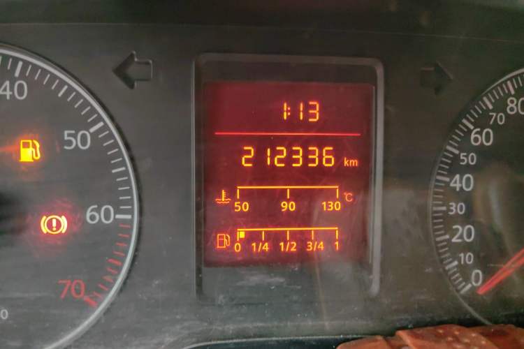 Used Volkswagen Jetta 2012 1.6L Commemorative Edition Odometer Close Up