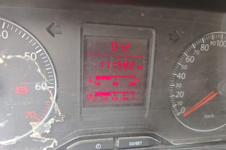 Used Volkswagen Jetta 2012 1.6L Commemorative Edition Odometer Close Up