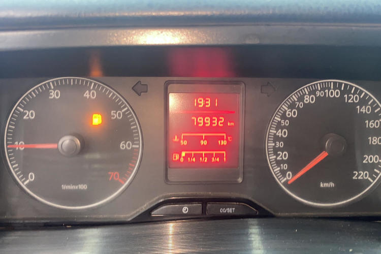 Used Volkswagen Jetta 2012 1.6L Collector's Edition Odometer Close Up