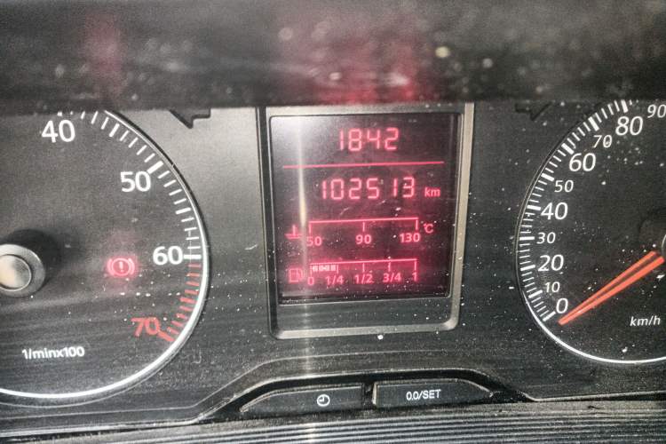 Used Volkswagen Jetta 2012 1.6L Collector's Edition Odometer Close Up