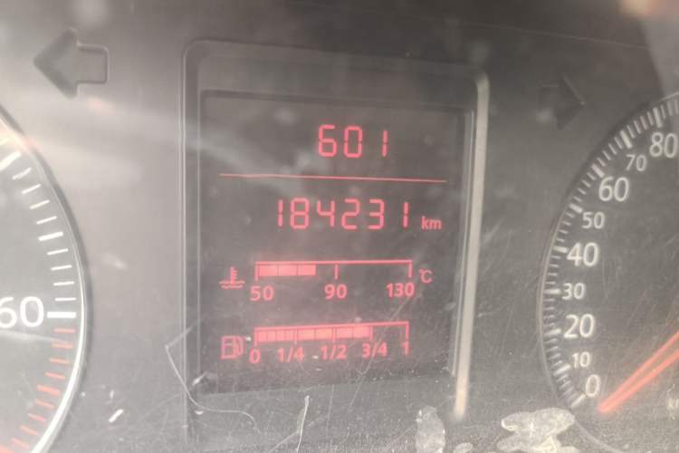 Used Volkswagen Jetta 2012 1.6L Collector's Edition Odometer Close Up