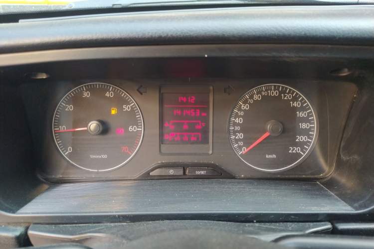 Used Volkswagen Jetta 2012 1.6L Commemorative Edition Odometer Close Up