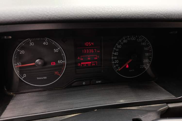 Used Volkswagen Jetta 2012 1.6L Commemorative Edition Odometer Close Up