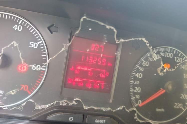 Used Volkswagen Jetta 2012 1.6L Collector's Edition Odometer Close Up