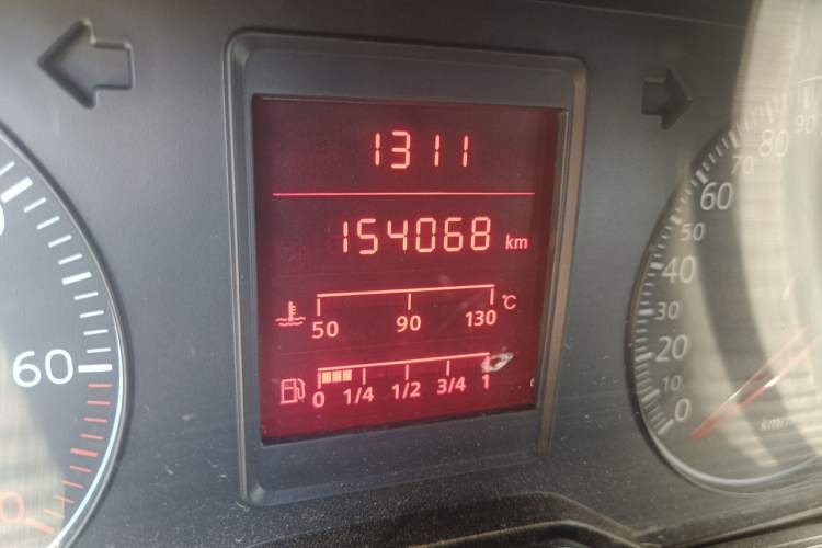 Used Volkswagen Jetta 2012 1.6L Collector's Edition Odometer Close Up