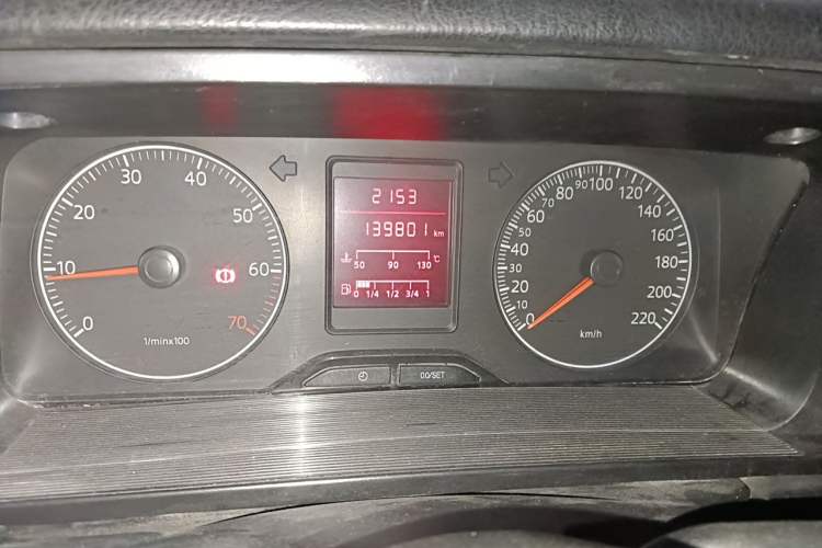 Used Volkswagen Jetta 2012 1.6L Collector's Edition Odometer Close Up