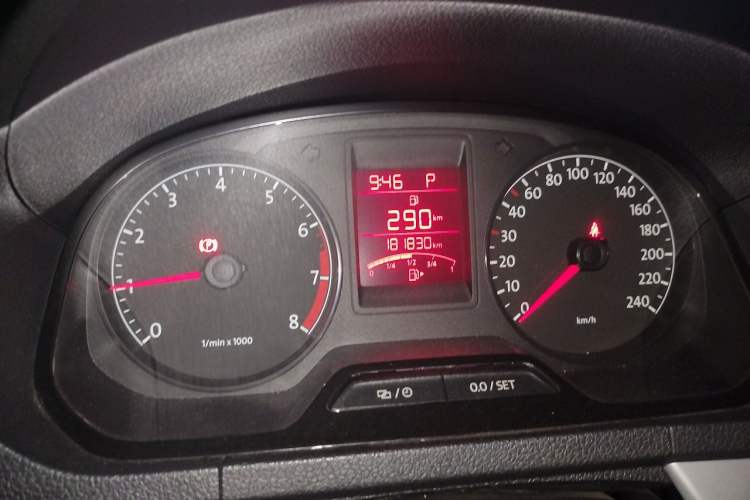 Used Volkswagen Jetta 2013 1.6L Automatic Comfort Model Instrument Cluster
