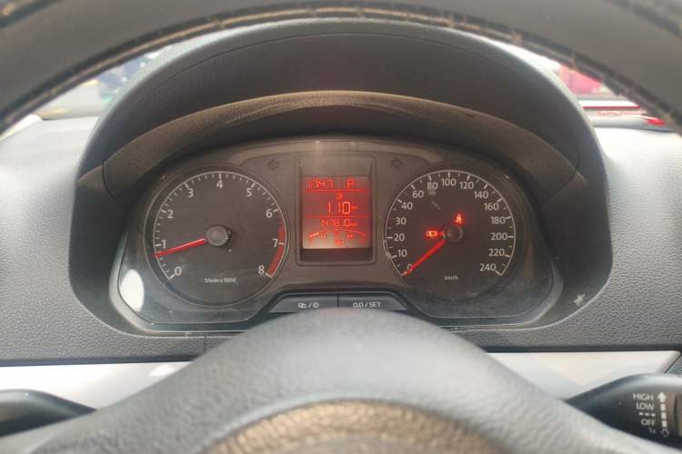 Used Volkswagen Jetta 2013 1.6L Automatic Comfort Model Instrument Cluster