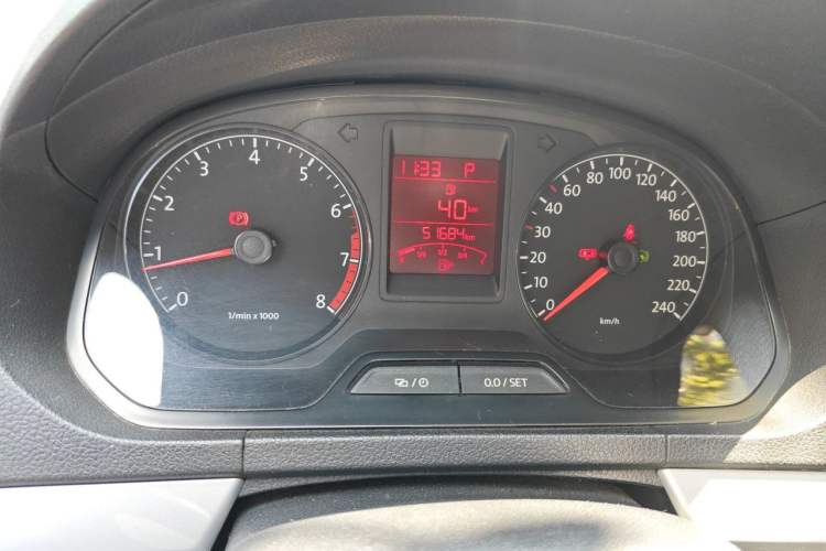 Used Volkswagen Jetta 2013 1.6L Automatic Comfort Model Instrument Cluster