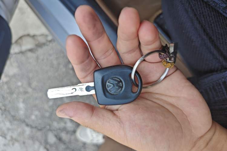Used Volkswagen Jetta 2013 1.6L Automatic Fashion Model Vehicle Key