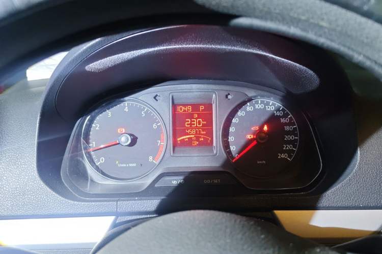 Used Volkswagen Jetta 2013 1.6L Automatic Comfort Model Instrument Cluster