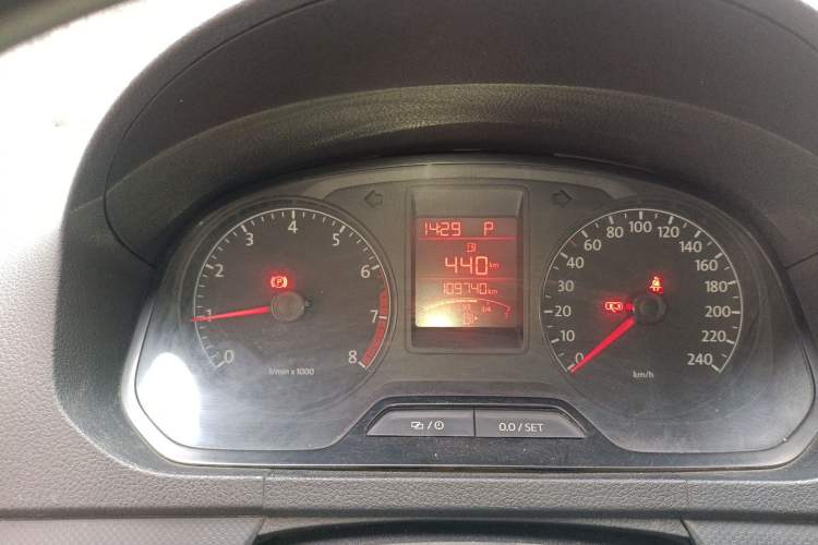 Used Volkswagen Jetta 2013 1.6L Automatic Comfort Model Instrument Cluster