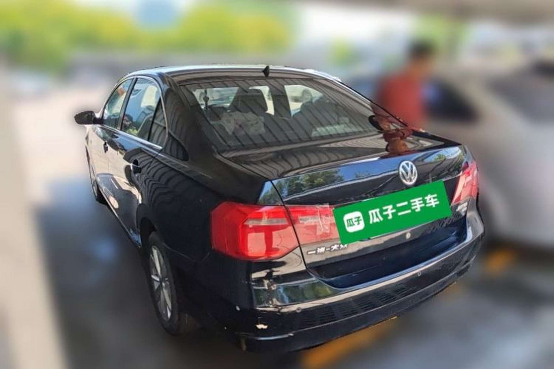 Used Volkswagen Jetta 2015 Zhuihui Edition 1.6L Manual Comfort Model Rear Left 45 Deg