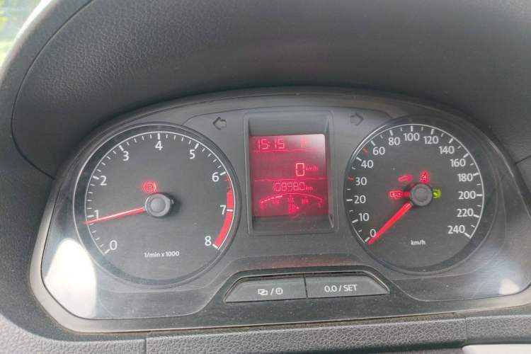 Used Volkswagen Jetta 2015 1.6L Automatic Comfort Model Instrument Cluster