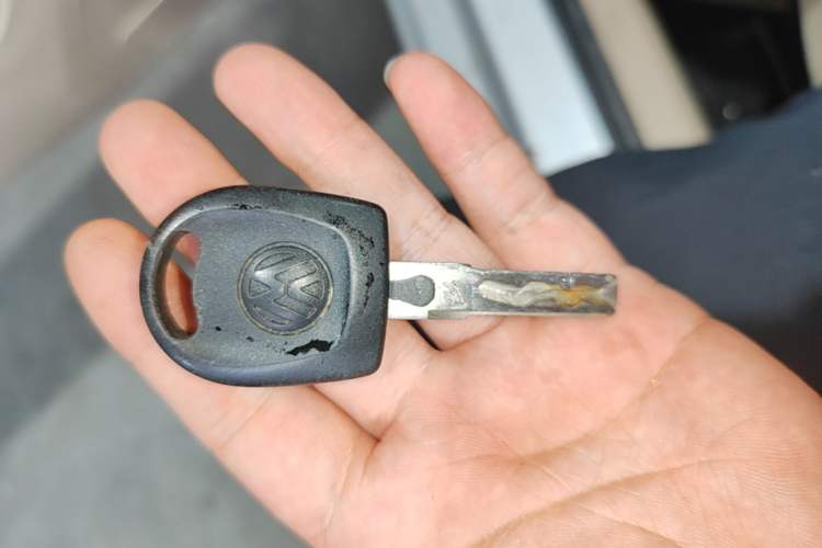 Used Volkswagen Jetta 2015 1.4L Manual Fashion Model Vehicle Key