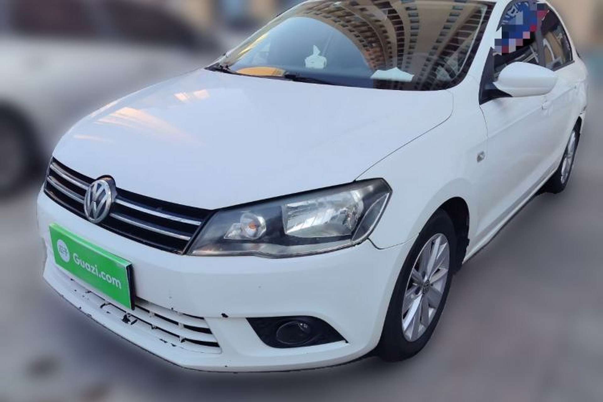 Used Volkswagen Jetta 2015 Zhuihui Edition 1.6L Manual Comfort Model Front Left 45 Deg
