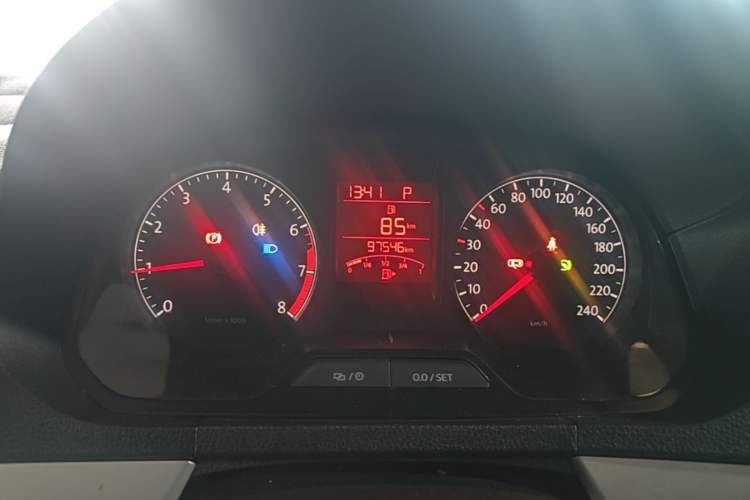 Used Volkswagen Jetta 2015 1.6L Automatic Comfort Model Instrument Cluster