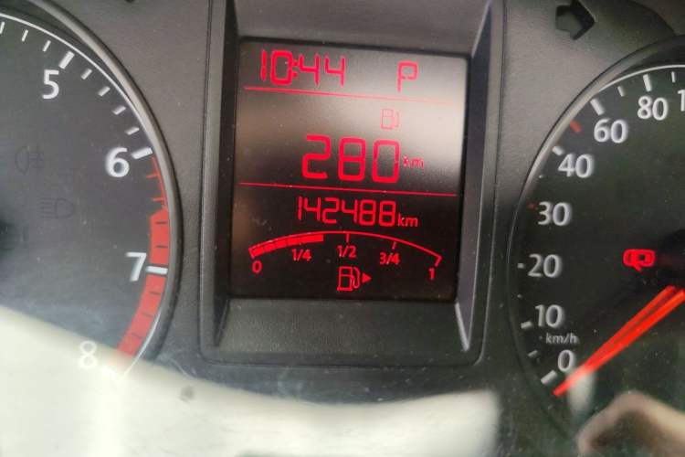 Used Volkswagen Jetta 2016 1.6L 25th Anniversary Edition Odometer Close Up