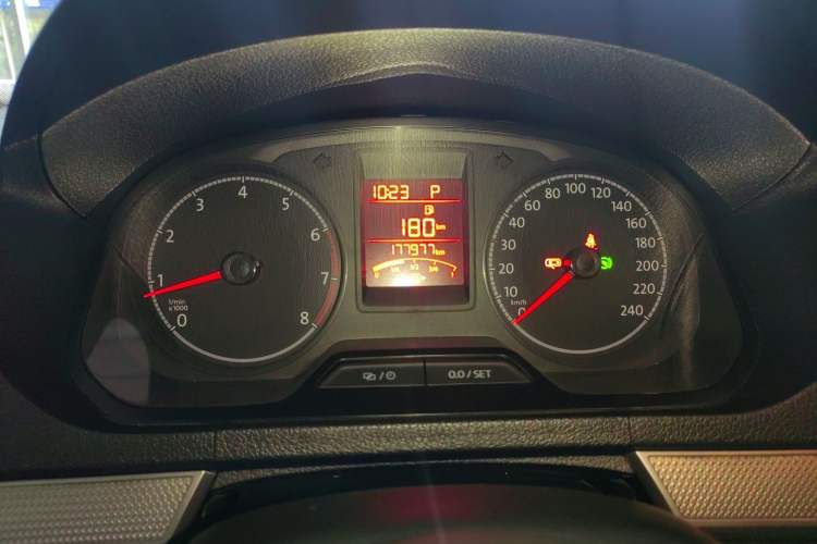Used Volkswagen Jetta 2017 1.5L Automatic Comfort Model Instrument Cluster