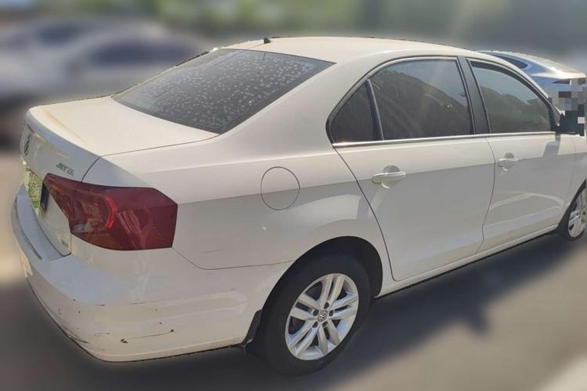 Used Volkswagen Jetta 2017 1.5L Manual Comfort Model Rear Right 45 Deg