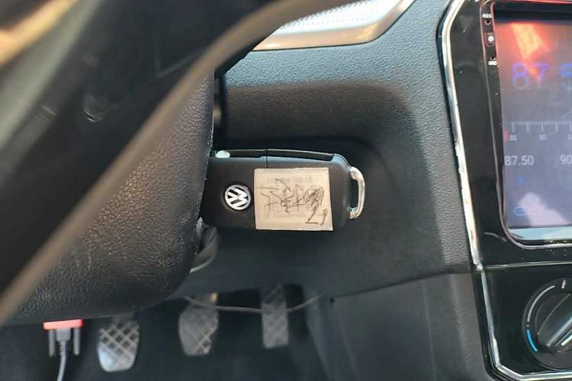 Used Volkswagen Jetta 2017 1.5L Manual Comfort Model Vehicle Key