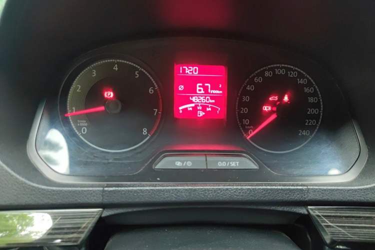 Used Volkswagen Jetta 2019 Dream Edition 1.5L Manual Fashion Version Instrument Cluster