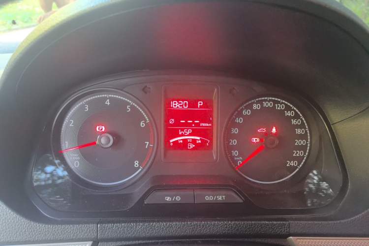 Used Volkswagen Jetta 2019 Dream Edition 1.5L Automatic Comfort Version Instrument Cluster