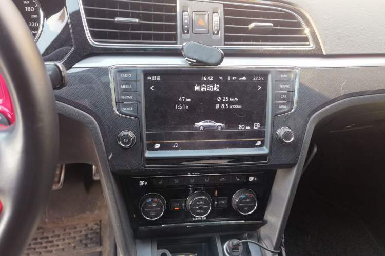 Used Volkswagen Lamando 2017 2.0T GTS Audio And AC Panel