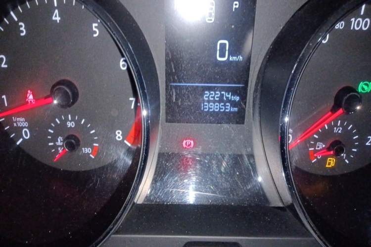Used Volkswagen Lamando 2017 230TSI DSG Fashion Edition Odometer Close Up