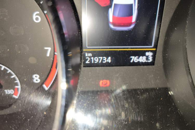 Used Volkswagen Lamando 2017 280TSI DSG Luxury Edition Odometer Close Up