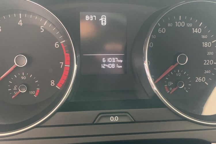 Used Volkswagen Lamando 2018 230TSI DSG Fashion Edition Odometer Close Up