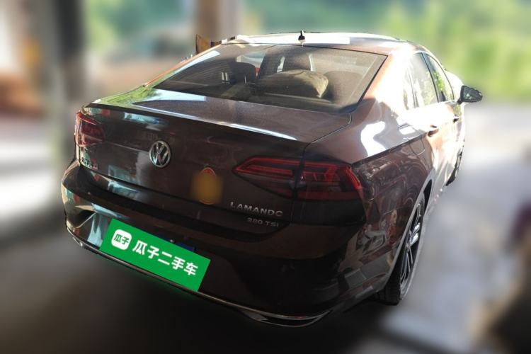 Used Volkswagen Lamando 2019 280TSI DSG Comfort Edition China V Standard Rear Right 45 Deg