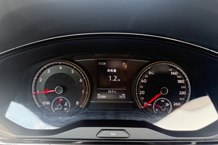 Used Volkswagen Lamando 2019 280TSI DSG Comfort Edition China VI standard Instrument Cluster