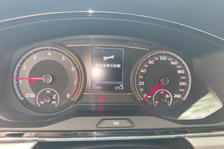 Used Volkswagen Lamando 2019 280TSI DSG Comfort Edition China VI standard Instrument Cluster