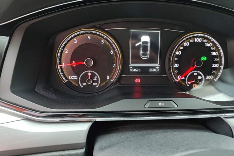 Used Volkswagen Lamando 2019 280TSI DSG Comfort Edition China V Standard Odometer Close Up