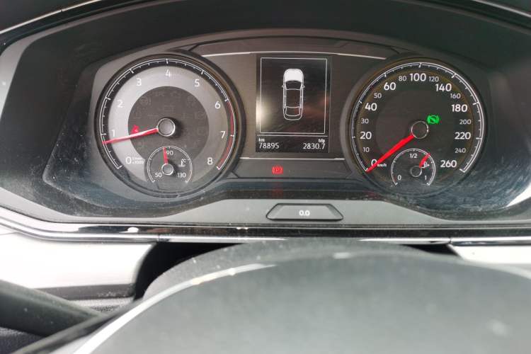 Used Volkswagen Lamando 2019 280TSI DSG Comfort Edition China V Standard Odometer Close Up