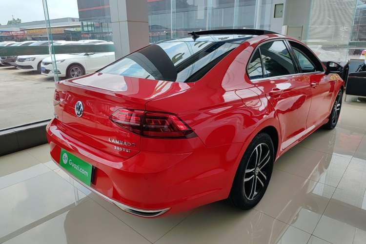 Used Volkswagen Lamando 2019 280TSI DSG Comfort Edition China VI standard Rear Right 45 Deg