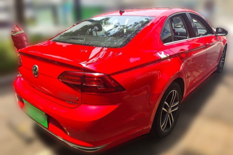 Used Volkswagen Lamando 2019 280TSI DSG Comfort Edition China VI standard Rear Right 45 Deg