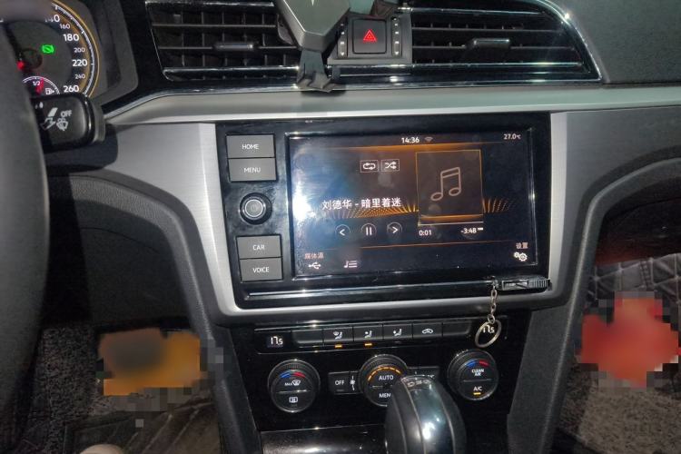 Used Volkswagen Lamando 2019 280TSI DSG Comfort Edition China VI standard Audio And AC Panel