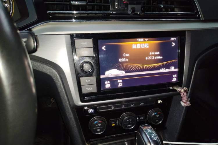 Used Volkswagen Lamando 2019 280TSI DSG Comfort Edition China VI standard Audio And AC Panel