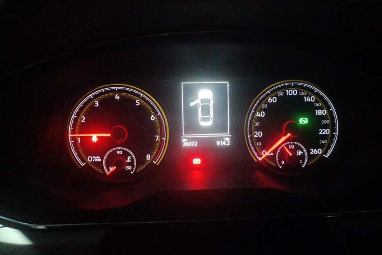 Used Volkswagen Lamando 2019 280TSI DSG Comfort Edition China VI standard Instrument Cluster